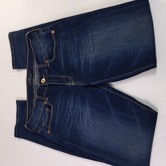 Lucky Brand Sofia Skinny Faded Blue Jeans Size 4/27R - Picture 8 of 16